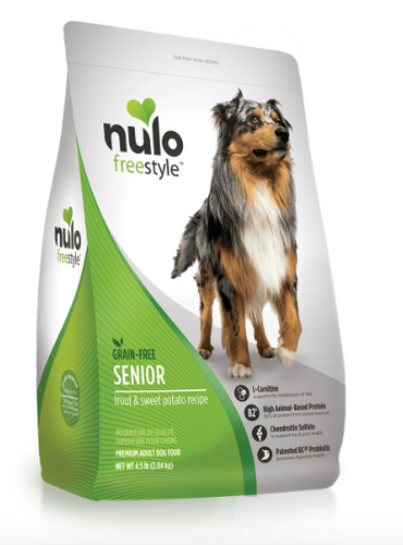 Nulo freestyle senior dog food new arrivals