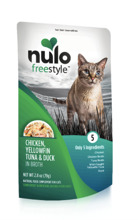 Nulo - Freestyle Chicken, Yellowfin Tuna & Duck in Broth Wet Cat Food