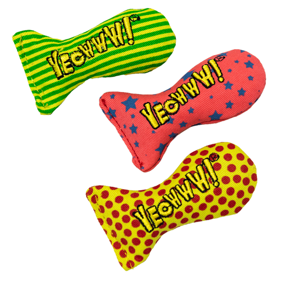 Yeowww! Catnip - Stinkies Sardines Cat Toy