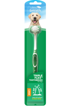 TropiClean - Tripleflex Toothbrush for Dogs
