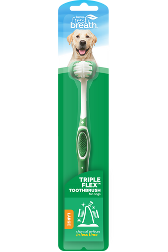 TropiClean - Tripleflex Toothbrush for Dogs