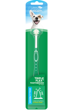 TropiClean - Tripleflex Toothbrush for Dogs