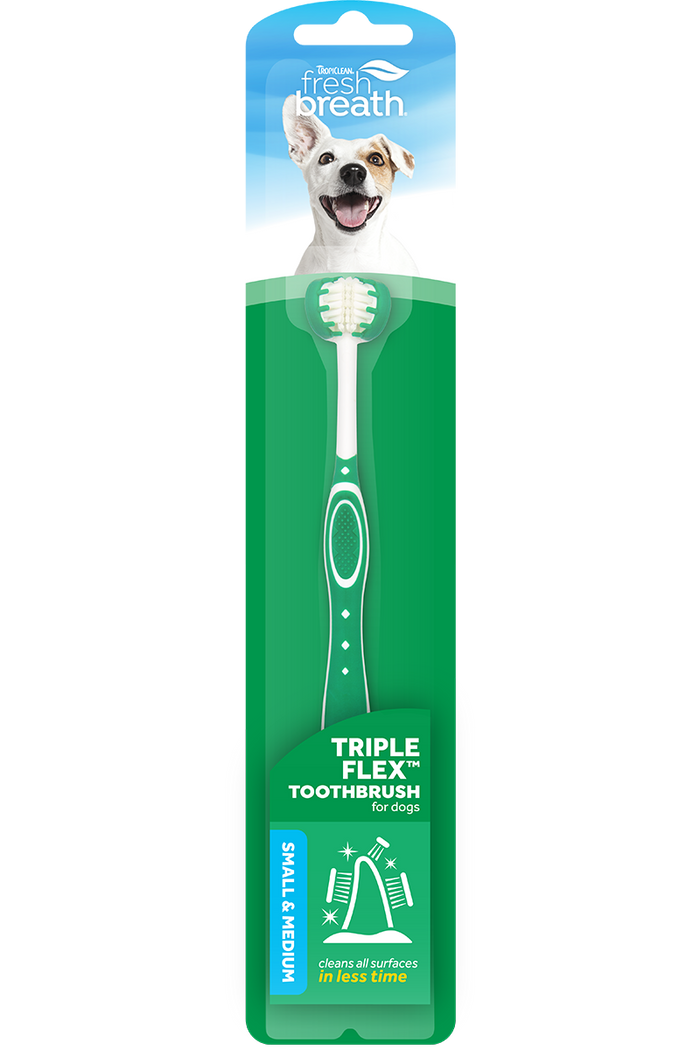 TropiClean - Tripleflex Toothbrush for Dogs