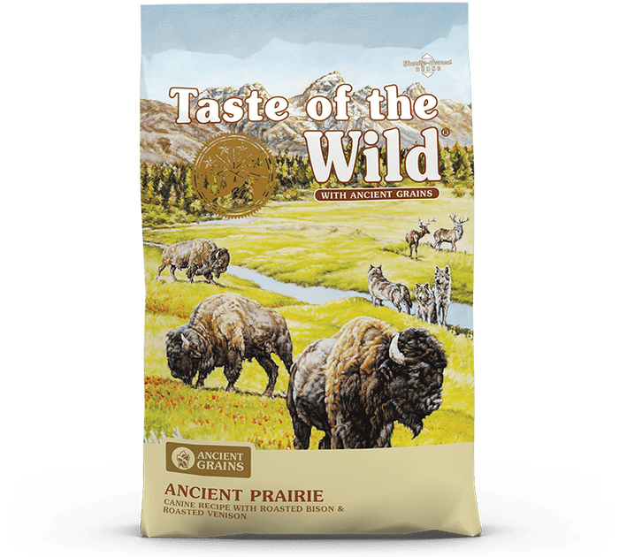 Taste of the Wild - Ancient Prairie Canine Recipe with Roasted Bison & Venison Dry Dog Food