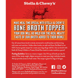 Stella & Chewy's - Grass-Fed Beef Broth for Dogs