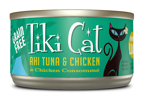Tiki Cat - Hookena Luau Ahi Tuna & Chicken Wet Cat Food
