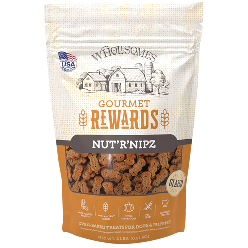 Wholesomes - Gourmet Rewards Nut’R’Nipz Dog treats