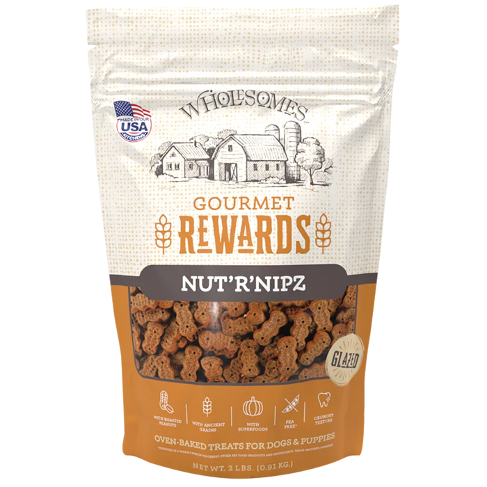 Wholesomes - Gourmet Rewards Nut’R’Nipz Dog treats