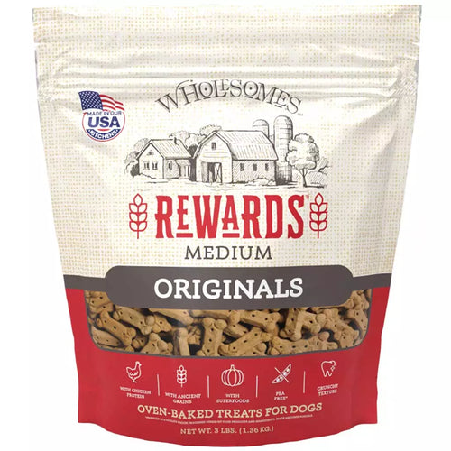 Wholesomes - Rewards Original Medium Dog Treats