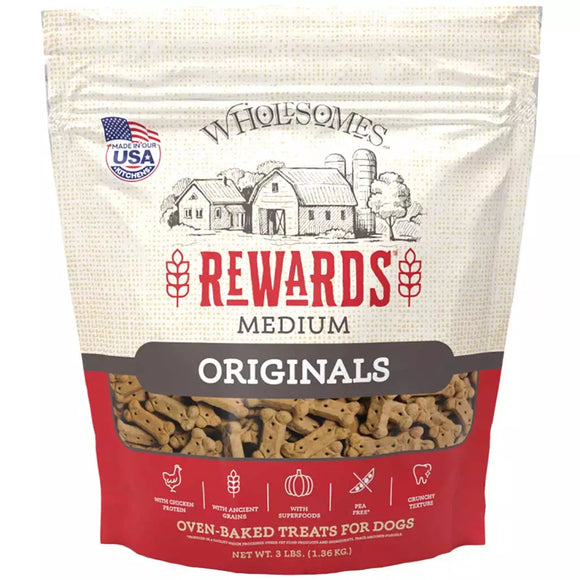 Wholesomes - Rewards Original Medium Dog Treats