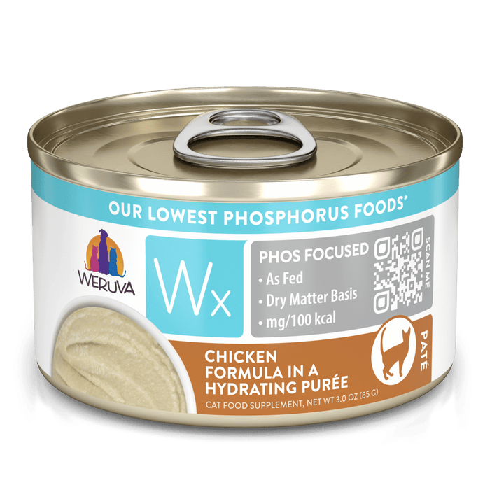 Weruva - Wx Phos Focused Foods Chicken Formula in a Hydrating Purée Wet Cat Food