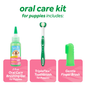 TropiClean - Oral Care Kit for Puppies