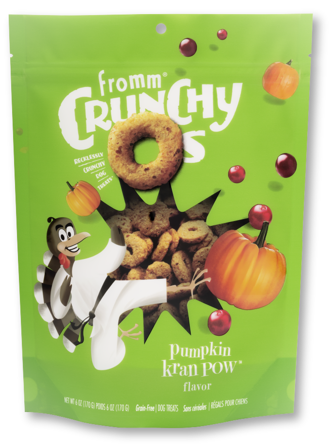 Fromm - Crunchy O's Pumpkin Kran POW Dog Treats