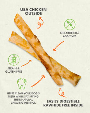 Canine Naturals - Hide Free Chicken Dog Chews