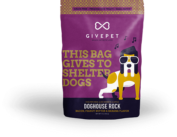 GivePet - Doghouse Rock Dog Treats
