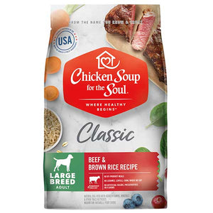 Chicken Soup - Large Breed Adult Beef & Rice Dry Dog Food