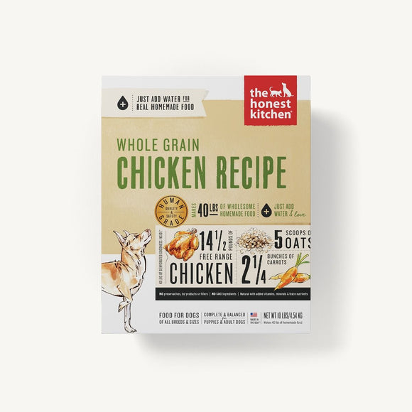 The Honest Kitchen - Dehydrated Whole Grain Chicken Dog Food