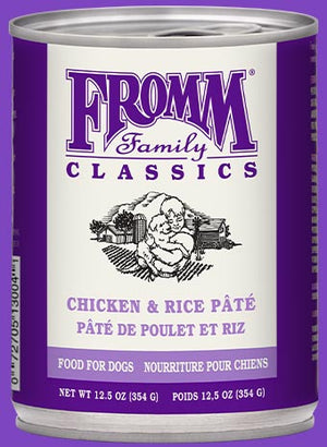 Fromm - Classic Chicken & Rice Pate Wet Dog Food