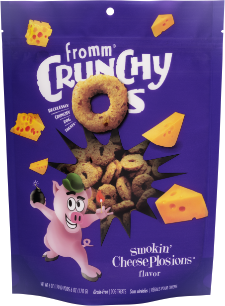 Fromm - Crunchy O's Smokin' CheesePlosions Flavor Dog Treats