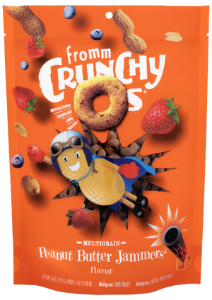 Fromm - Crunchy O's Peanut Butter Jammers Flavor Dog Treats