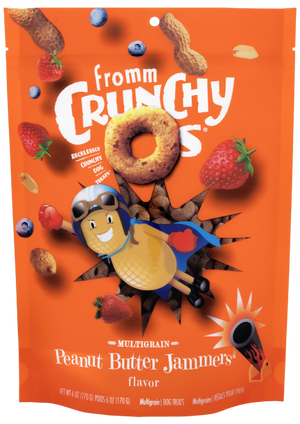 Fromm - Crunchy O's  Peanut Butter Jammers Dog Treats