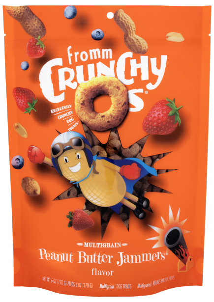 Fromm - Crunchy O's  Peanut Butter Jammers Dog Treats