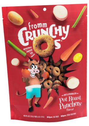 Fromm - Crunchy O's Pot Roast Punchers Flavor Dog Treats