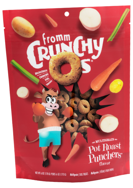 Fromm - Crunchy O's Pot Roast Punchers Flavor Dog Treats