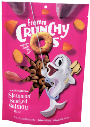 Fromm - Crunchy O's Slammon Smoked Salmon Flavor Dog Treats