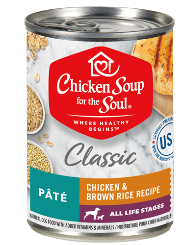 Chicken Soup - Chicken & Brown Rice Pate Wet Dog Food
