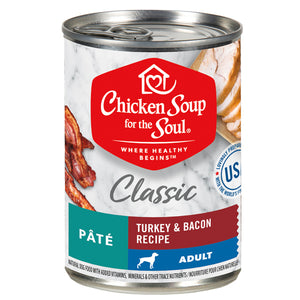 Chicken Soup - Turkey & Bacon Pate Wet Dog Food