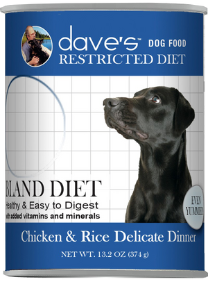 Dave's - Restricted Diet Bland – Chicken and Rice Wet Dog Food