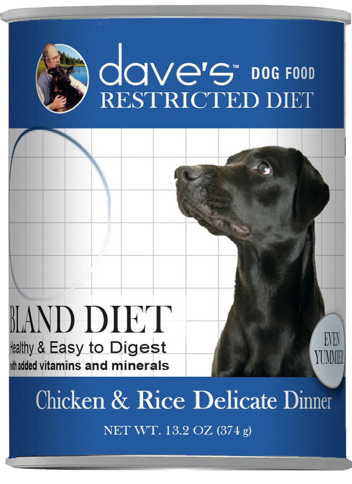 Dave's - Restricted Diet Bland – Chicken and Rice Wet Dog Food