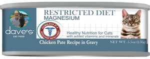 Dave's - Restricted Diet Magnesium – Chicken Pate Recipe in Gravy Wet Cat Food