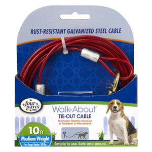 Four Paws - Medium Weight Tie Out Cable