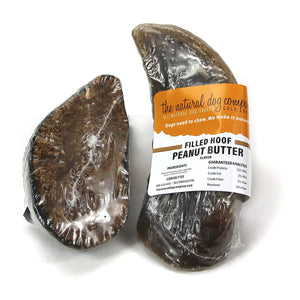 Tuesday's Natural Dog - Peanut Butter Filled Hooves Dog Treat