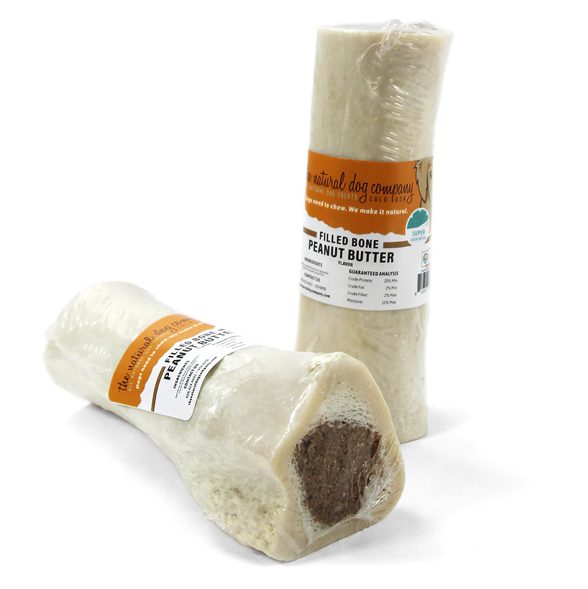 Tuesday s Natural Dog Peanut Butter Filled Bone Dog Treat