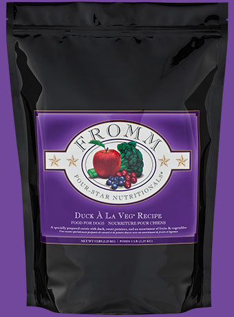 Fromm Duck A La Veg Recipe Dry Dog Food Altoona IA Des Moines IA Urbandale IA West Des Moines IA Bone a Patreat