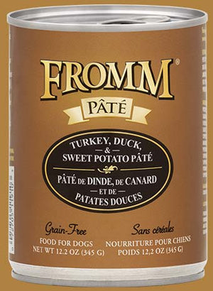 Fromm - Turkey, Duck & Sweet Potato Pate Wet Dog Food