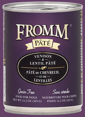 Fromm - Venison & Lentil Pate Wet Dog Food