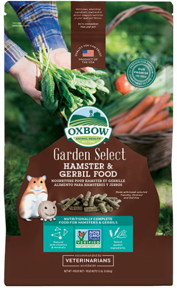 Oxbow - Garden Select Hamster & Gerbil Food, 2.5lb
