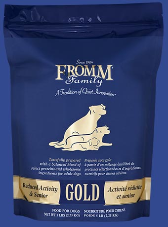 Fromm - Reduced Activity & Senior Gold Dry Dog Food