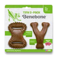 Benebone - Tiny 2-Pack Dog Chew Toy