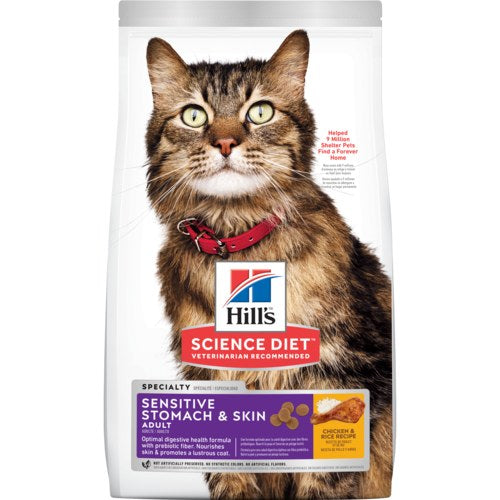 Hill's Science Diet - Adult Sensitive Stomach & Skin Dry Cat Food