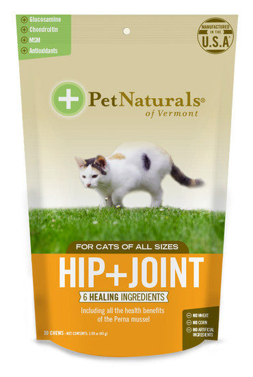 Pet Naturals - Hip + Joint Supplement for Cats