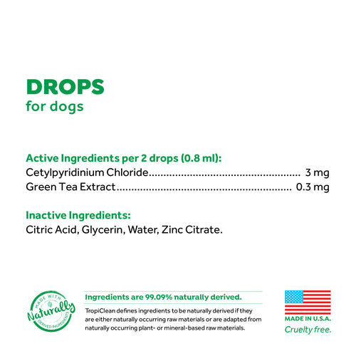 TropiClean - Oral Care Drops for Dogs