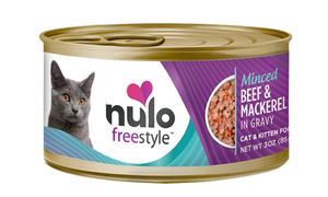 Nulo - Freestyle Beef & Mackerel in Gravy Wet Cat Food
