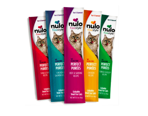 Nulo Freestyle Perfect Purees Variety Pack Lickable Cat Treats 10 Pack