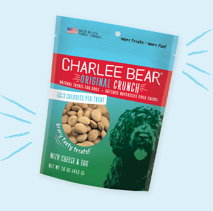 Charlee Bear - Original Crunch With Cheese & Egg Dog Treats