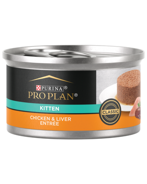 Purina Pro Plan - Chicken & Liver Entrée Classic Grain Free Wet Kitten Food